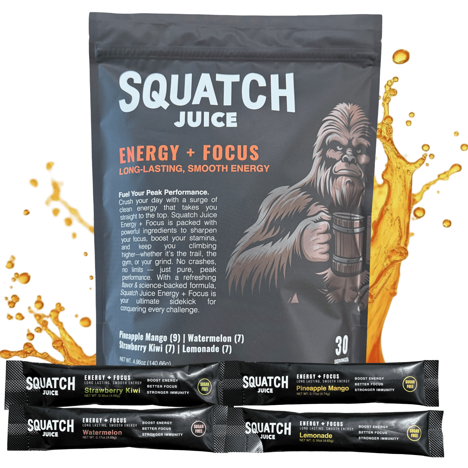 Squatch Juice Energy + Focus